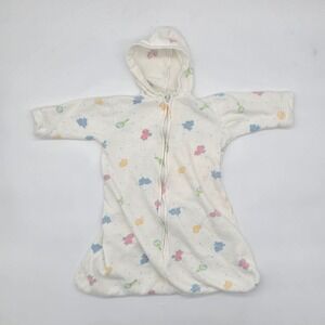 Vintage Baby Layette Sleep Sack Wearable Blanket Footie Pajamas Size 0-3 Months
